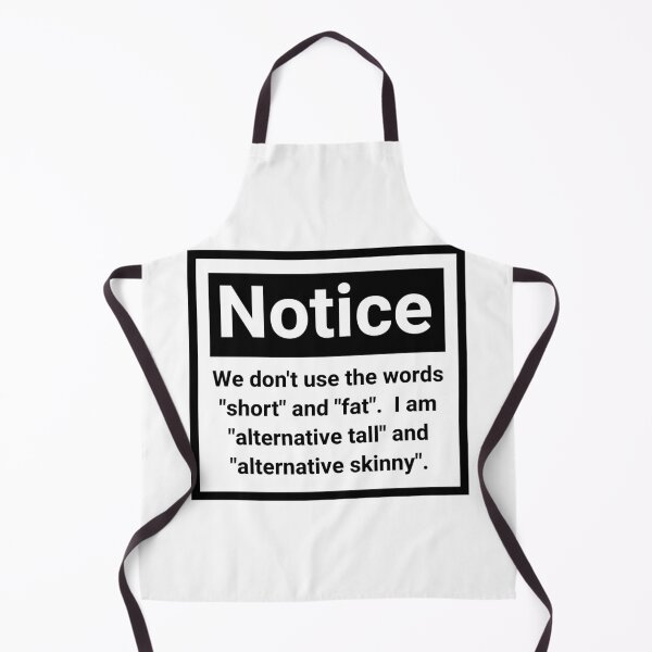 Item preview, We don’t use the words short and fat. designed and sold by Rachel the Artist .