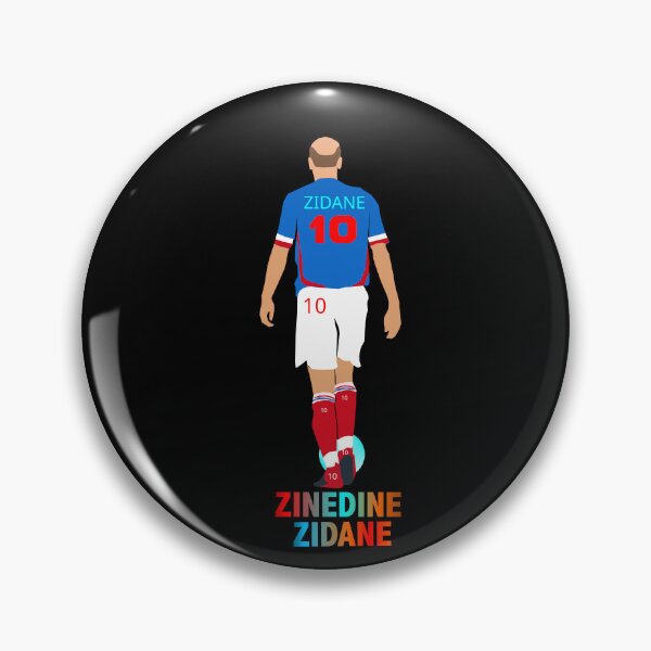 Item preview, Zinedine Zidane illustration designed and sold by ZooStateofMind.