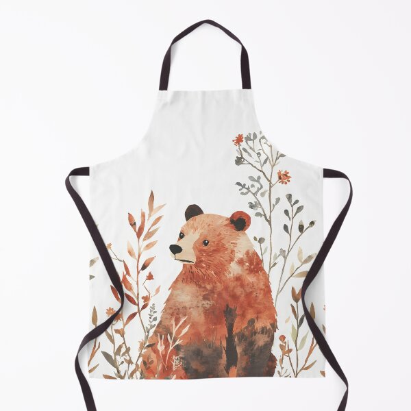 Item preview, Warm Portrait of a Teddy Bear designed and sold by MidArtForge.