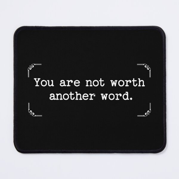 Item preview, Not Worth a Word – Shakespeare Diss designed and sold by mr-k-store.
