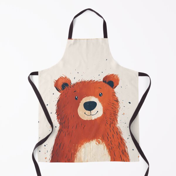 Item preview, Warm Portrait of a Teddy Bear designed and sold by MidArtForge.