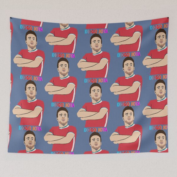 Item preview, Diogo Jota illustration designed and sold by ZooStateofMind.