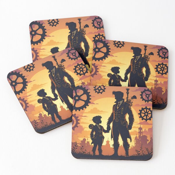 Item preview, Steampunk Father and Child designed and sold by Lisie24.
