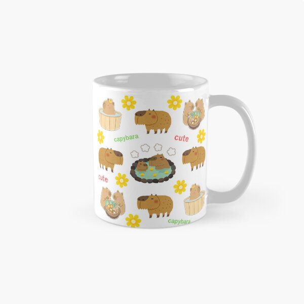 Item preview, capybaras so cute catoon kawaii designed and sold by Nimkaew.