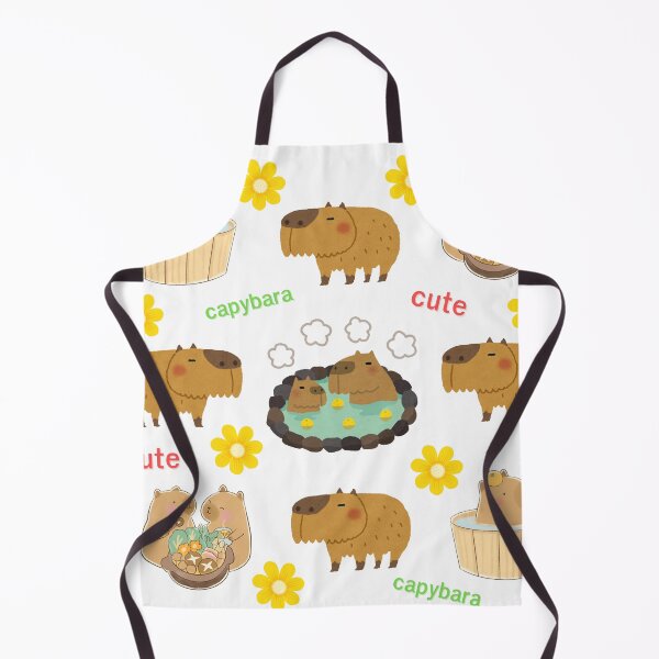 Item preview, capybaras so cute catoon kawaii designed and sold by Nimkaew.