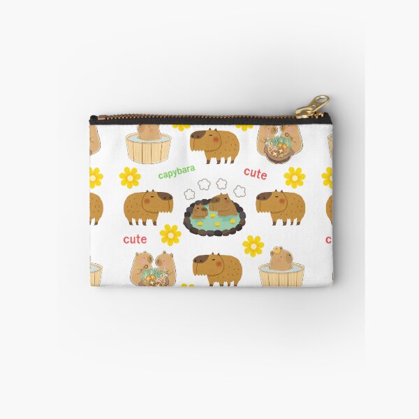 Item preview, capybaras so cute catoon kawaii designed and sold by Nimkaew.