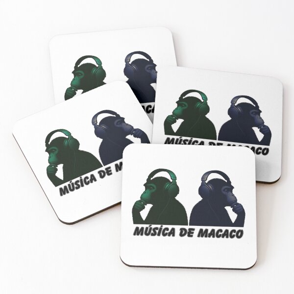 Item preview, Cool Monkey Jams – Funky Animal Headphone Music Art designed and sold by Psycho-Crazy.