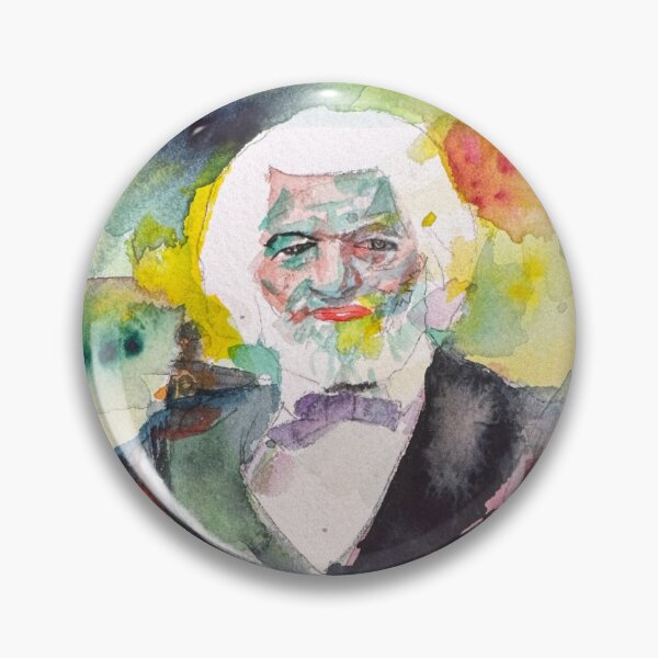 Item preview, FREDERICK DOUGLASS - watercolor portrait .4 designed and sold by lautir.