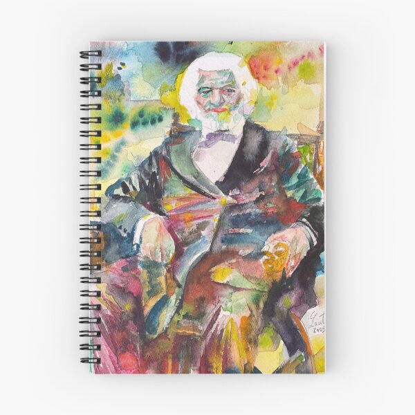 Item preview, FREDERICK DOUGLASS - watercolor portrait .4 designed and sold by lautir.