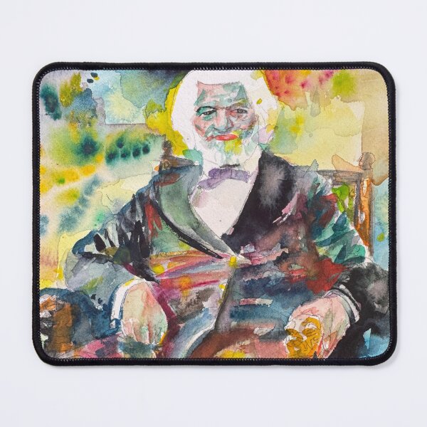 Item preview, FREDERICK DOUGLASS - watercolor portrait .4 designed and sold by lautir.