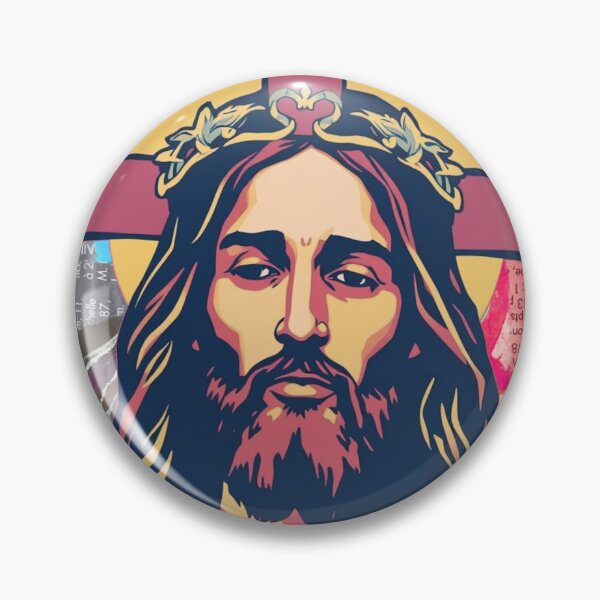 Item preview, Jesus collage designed and sold by GasconyPassion.