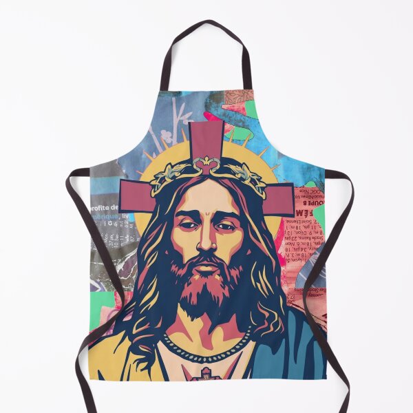 Item preview, Jesus collage designed and sold by GasconyPassion.