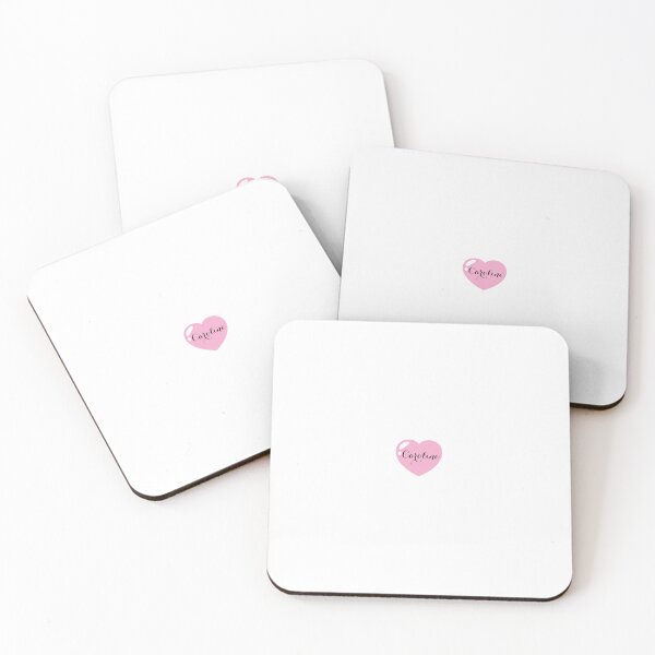 Item preview, Caroline Name with Pink Heart  designed and sold by Monika Howarth.