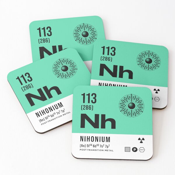 Item preview, 113 Nihonium Periodic Table Element Light designed and sold by VoodooCircus.
