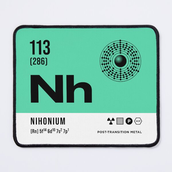 Item preview, 113 Nihonium Periodic Table Element Light designed and sold by VoodooCircus.