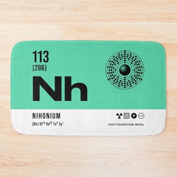 Item preview, 113 Nihonium Periodic Table Element Light designed and sold by VoodooCircus.