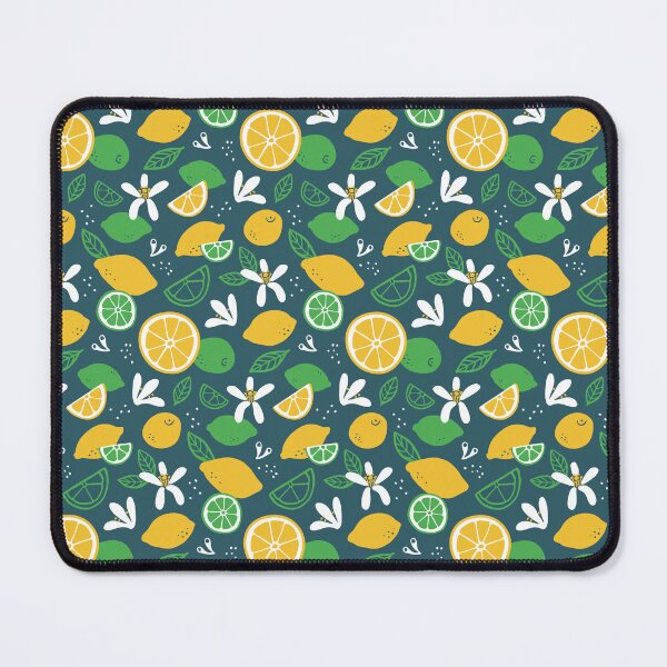 Item preview, Lemon Bliss - Citrus Fruit Pattern (Green) designed and sold by Melanie Penndorf.