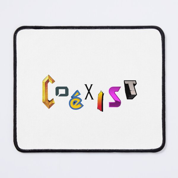 Item preview, Coexist Video Game designed and sold by RosesVisuals.