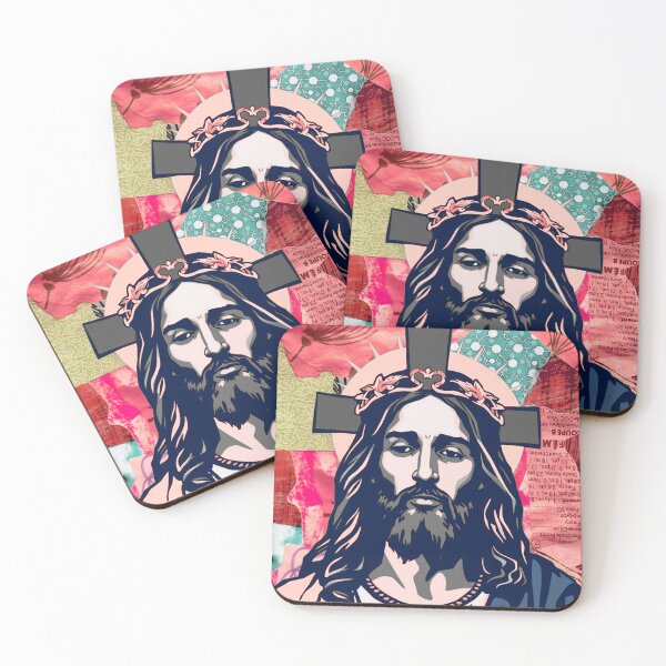 Item preview, Jesus collage designed and sold by GasconyPassion.
