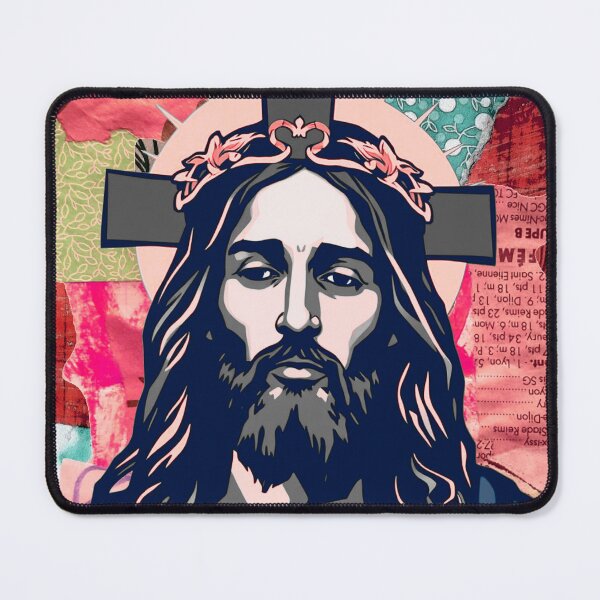 Item preview, Jesus collage designed and sold by GasconyPassion.