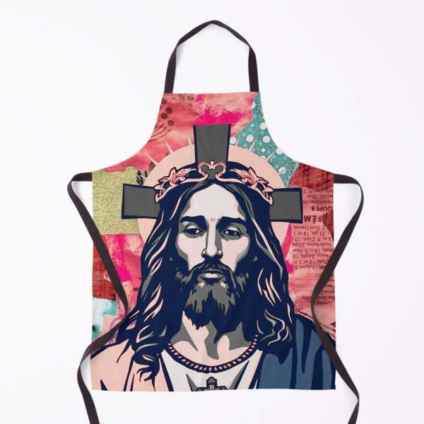 Item preview, Jesus collage designed and sold by GasconyPassion.