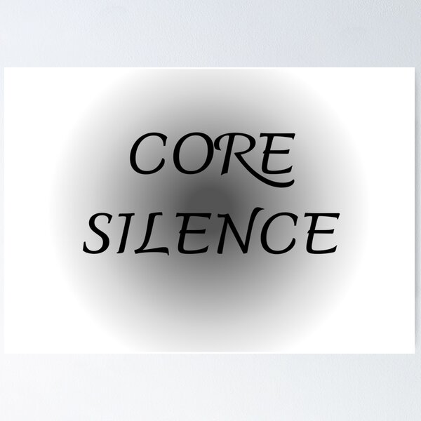 Item preview, SILENCE designed and sold by SplashofHue4u.