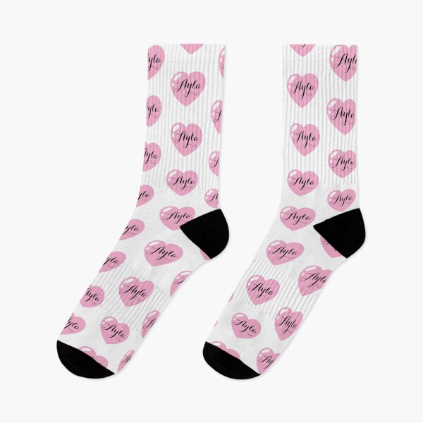 Item preview, Ayla Name with Pink Heart  designed and sold by Monika Howarth.