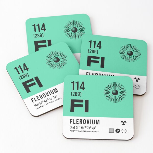 Item preview, 114 Flerovium Periodic Table Element Light designed and sold by VoodooCircus.