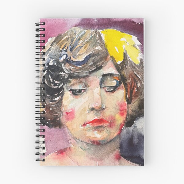 Item preview, COLETTE watercolor portrait .1 designed and sold by lautir.