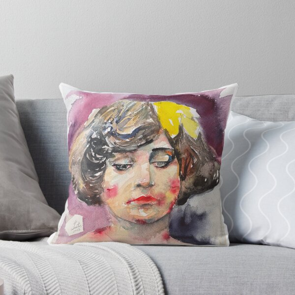 Item preview, COLETTE watercolor portrait .1 designed and sold by lautir.