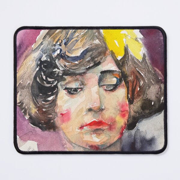 Item preview, COLETTE watercolor portrait .1 designed and sold by lautir.