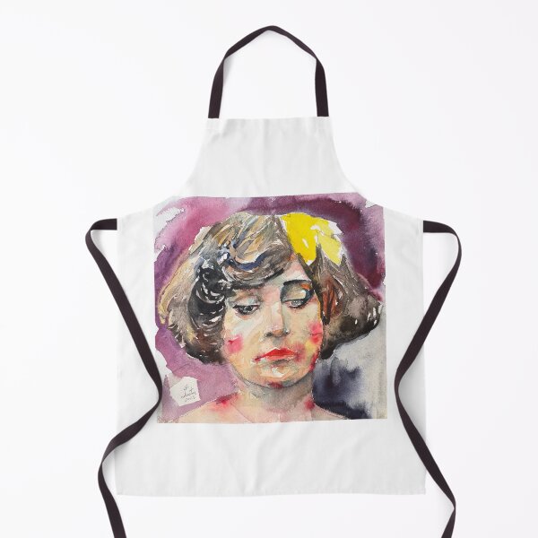 Item preview, COLETTE watercolor portrait .1 designed and sold by lautir.