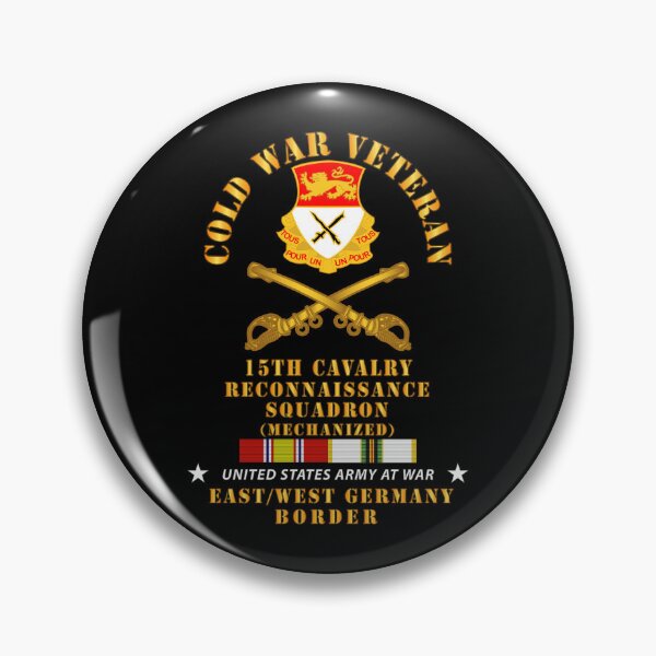 Artikelvorschau, Armee - Kalter-Krieg-Veteran - 15. Kavallerie-Aufklärungsgeschwader Ost-West-Deutschland mit COLD SVC entworfen und verkauft von Military Insignia Products.