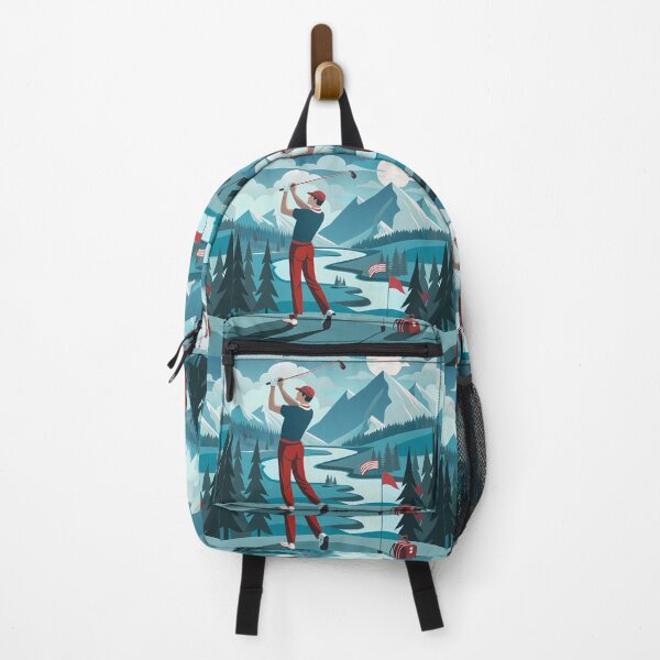 Item preview, ?️ Mountain Golf Swing: Scenic Landscape designed and sold by ART ATTACK ZONE.