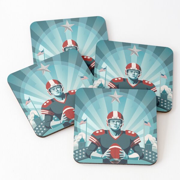 Item preview, ? Patriotic Gridiron Glory: American Football Art designed and sold by ART ATTACK ZONE.
