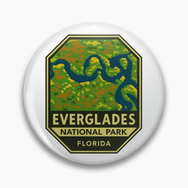 Item preview, Everglades National Park Retro Swamp Wildlife Sticker designed and sold by Ismeal Von.