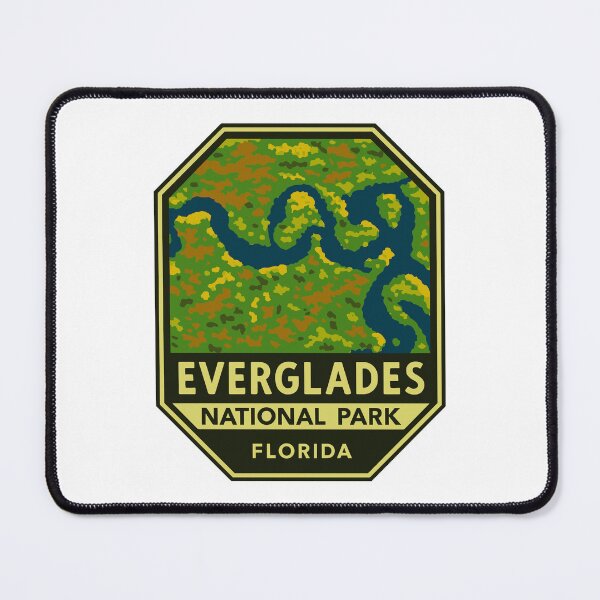 Item preview, Everglades National Park Retro Swamp Wildlife Sticker designed and sold by Ismeal Von.