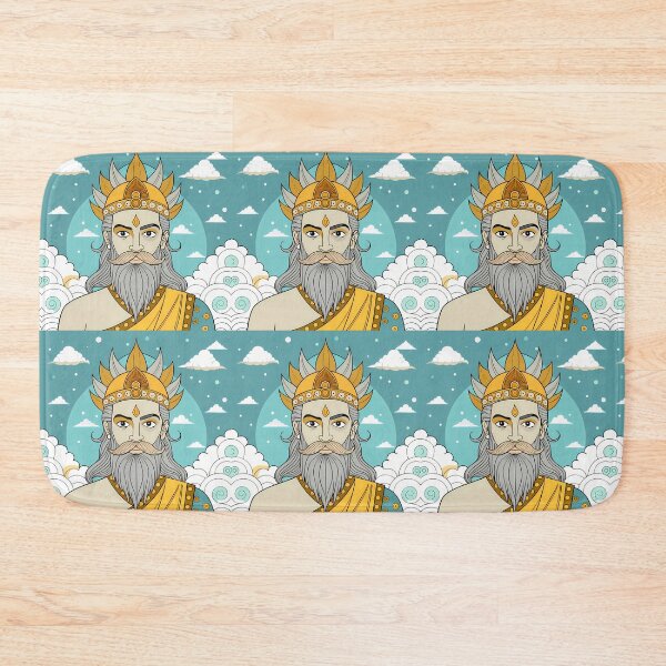 Item preview, Eastern Deity: Sky and Clouds Portrait designed and sold by ART ATTACK ZONE.