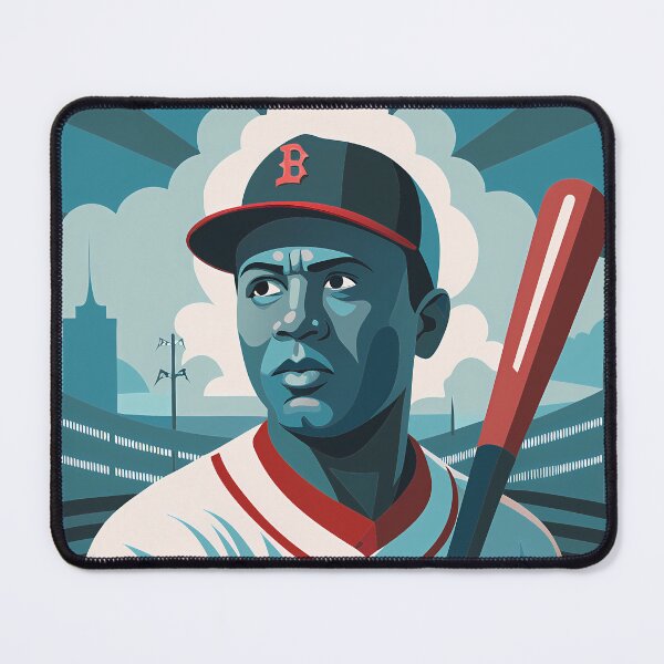 Item preview, ⚾ Baseball Legend: Retro Sports Portrait designed and sold by ART ATTACK ZONE.