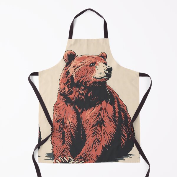 Item preview, Warm Portrait of a Teddy Bear designed and sold by MidArtForge.
