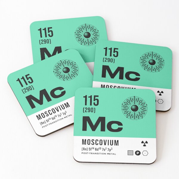 Item preview, 115 Moscovium Periodic Table Element Light designed and sold by VoodooCircus.