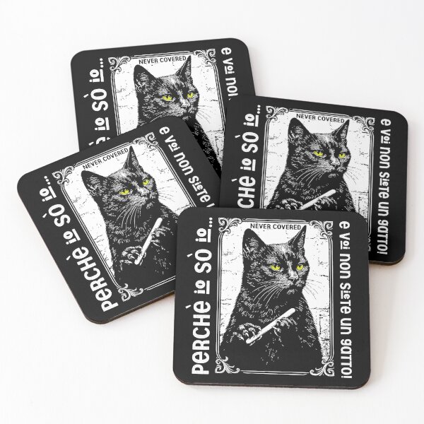 Item preview, Io sò io... e voi non siete un gatto! (I am me... and you are not a cat!) designed and sold by Never Covered.