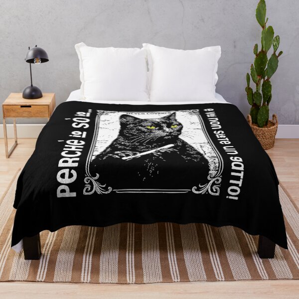 Item preview, Io sò io... e voi non siete un gatto! (I am me... and you are not a cat!) designed and sold by Never Covered.
