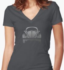 Camiseta entallada de cuello en V Escarabajo Volks