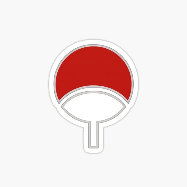 Item preview, Uchiha Clan Symbol – Minimalist Fan Emblem Design designed and sold by NyxVerse-Studio.