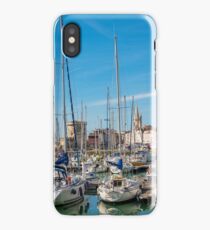 Yachts in the old port of La Rochelle iPhone Case