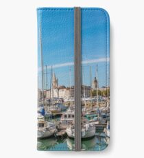 Yachts in the old port of La Rochelle iPhone Wallet/Case/Skin