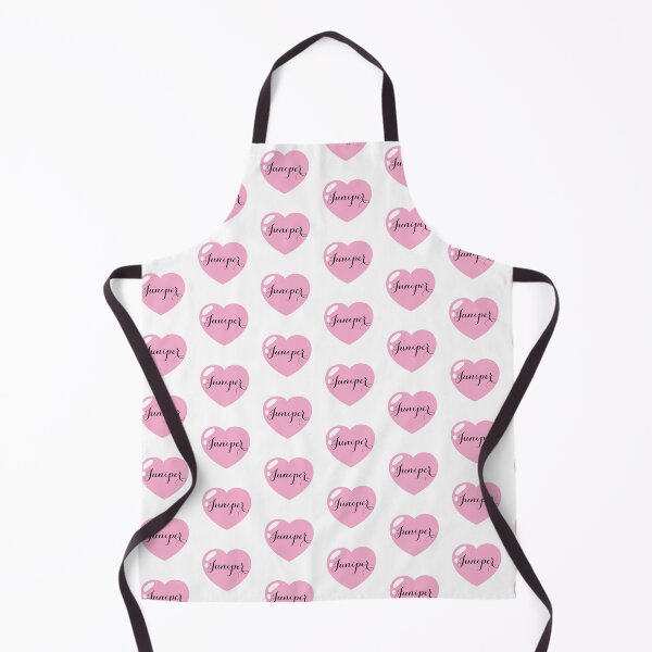 Item preview, Juniper Name with Pink Heart designed and sold by Monika Howarth.