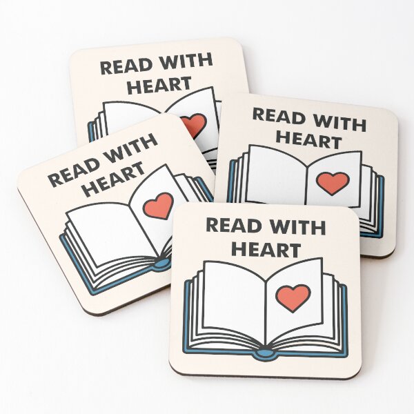Item preview, Read With Heart Book Lover designed and sold by FlashCraft Design.