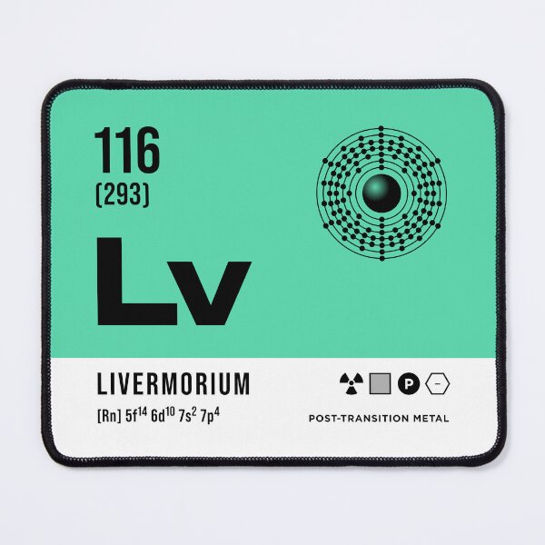 Item preview, 116 Livermorium Periodic Table Element Light designed and sold by VoodooCircus.